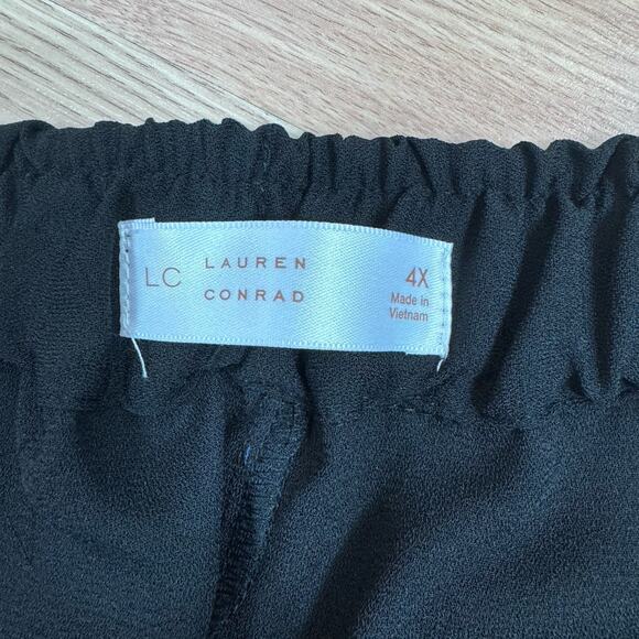 Jessica Simpson Womens Black Skirt 4X Button Down Witchy Goth Lagenlook Stretchy - Picture 4 of 6